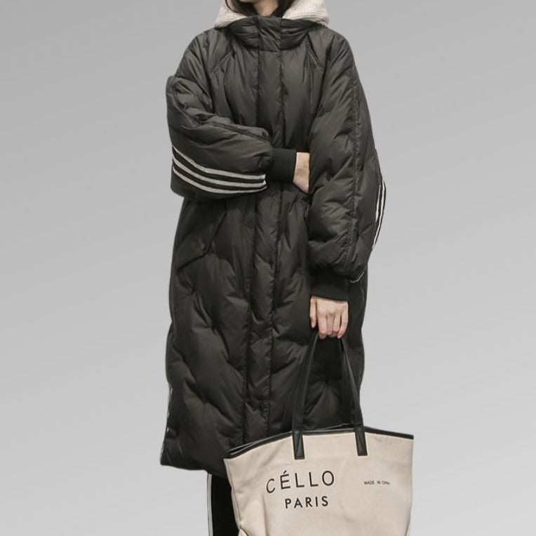 Emma Premium Dames Long Jacket â Ultieme Warmte en Stijl voor het Koude Seizoen!