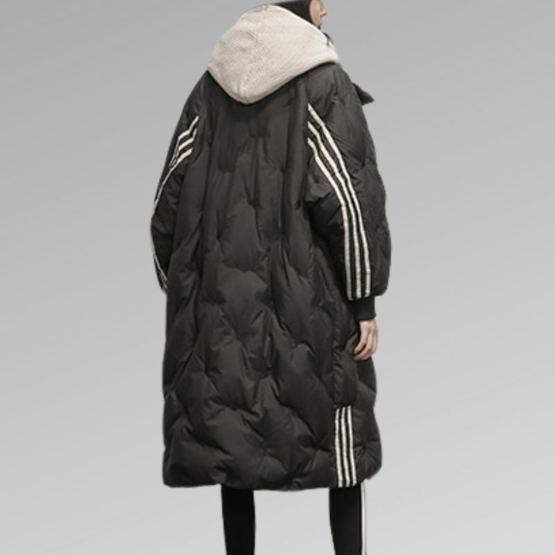 Emma Premium Dames Long Jacket â Ultieme Warmte en Stijl voor het Koude Seizoen!