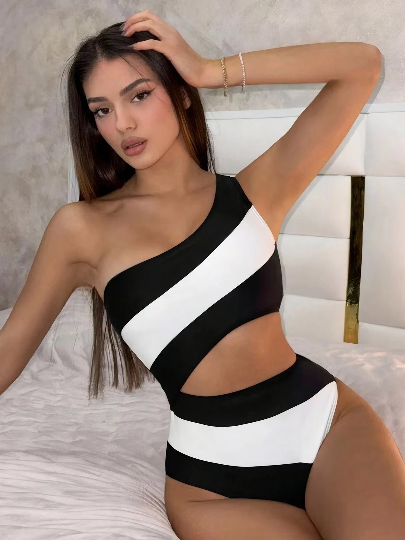 Sexy One Shoulder Badpak