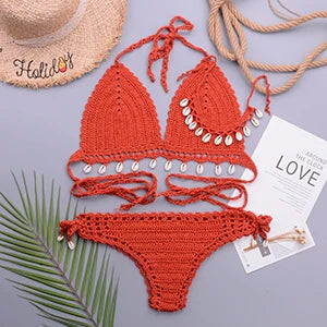 Gehaakte Bikini Set Dames