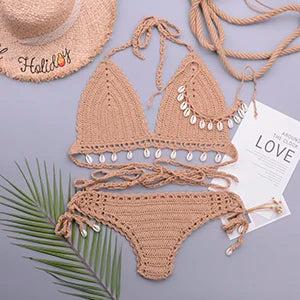 Gehaakte Bikini Set Dames