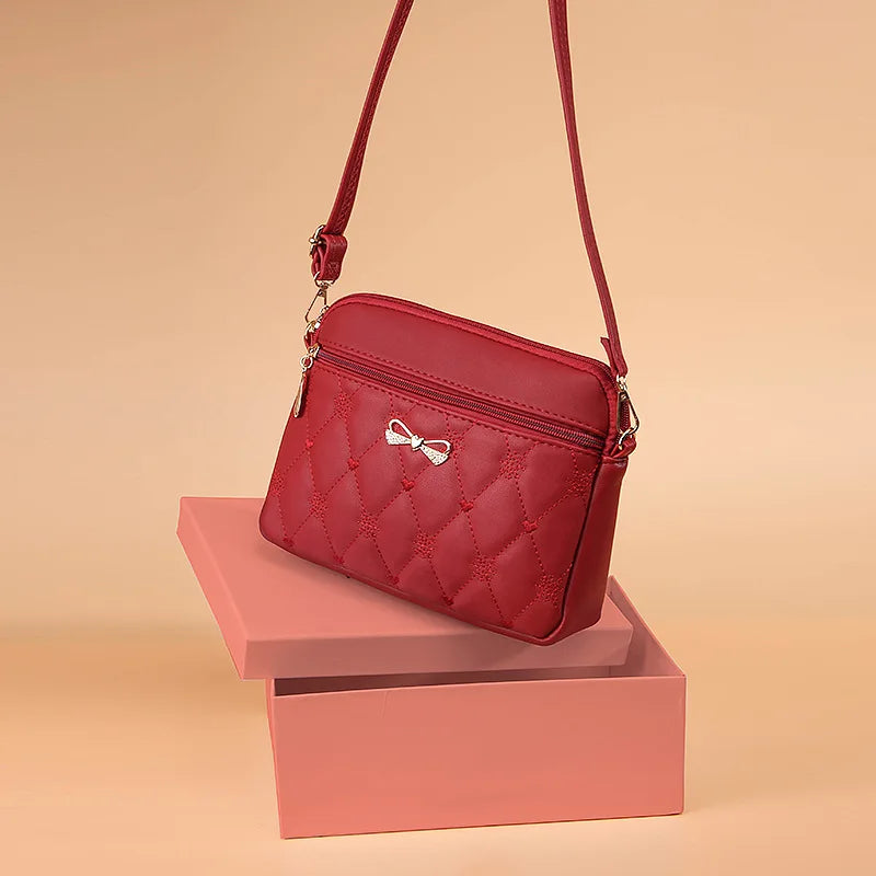 Leren Crossbody Schoudertas