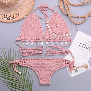Gehaakte Bikini Set Dames
