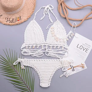 Gehaakte Bikini Set Dames