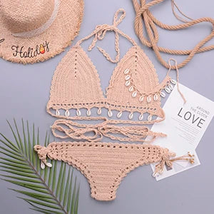 Gehaakte Bikini Set Dames
