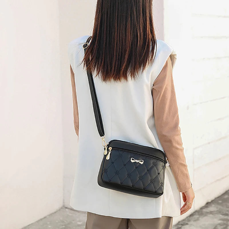 Leren Crossbody Schoudertas