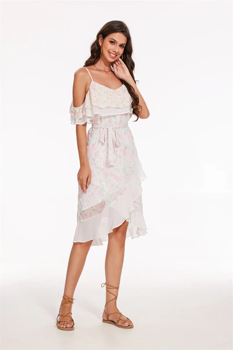 Stijlvol Chic Jurk Afdrukken