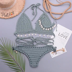 Gehaakte Bikini Set Dames
