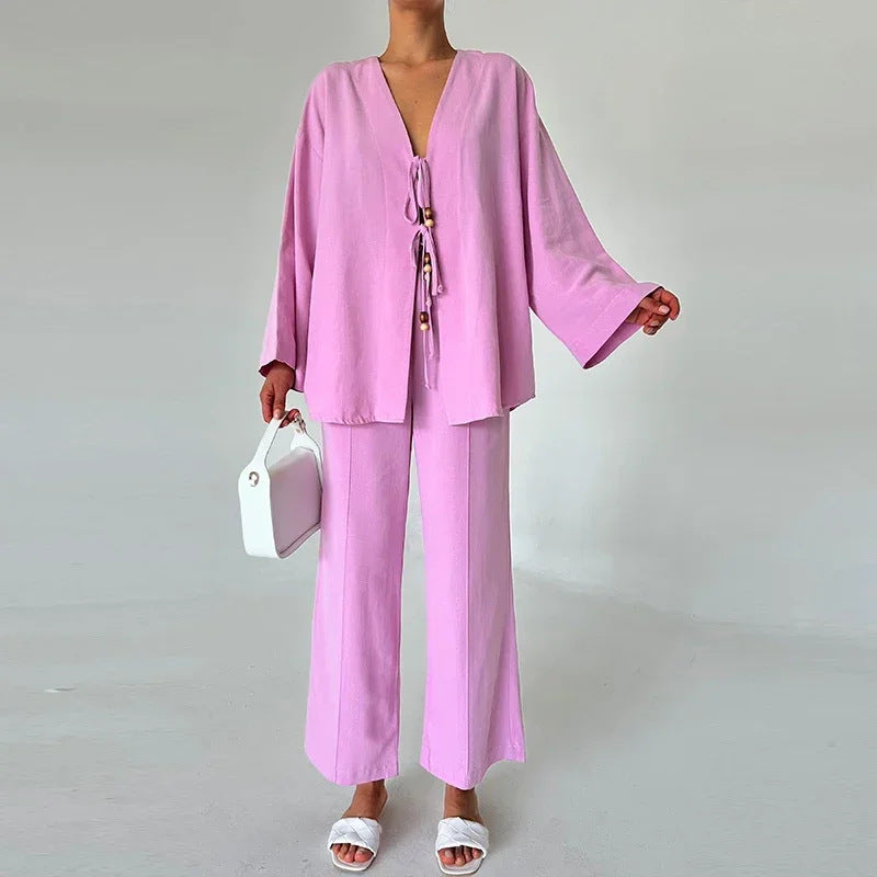 Casual Tweedelige Outfit Voor Vrouwen