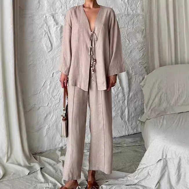 Casual Tweedelige Outfit Voor Vrouwen