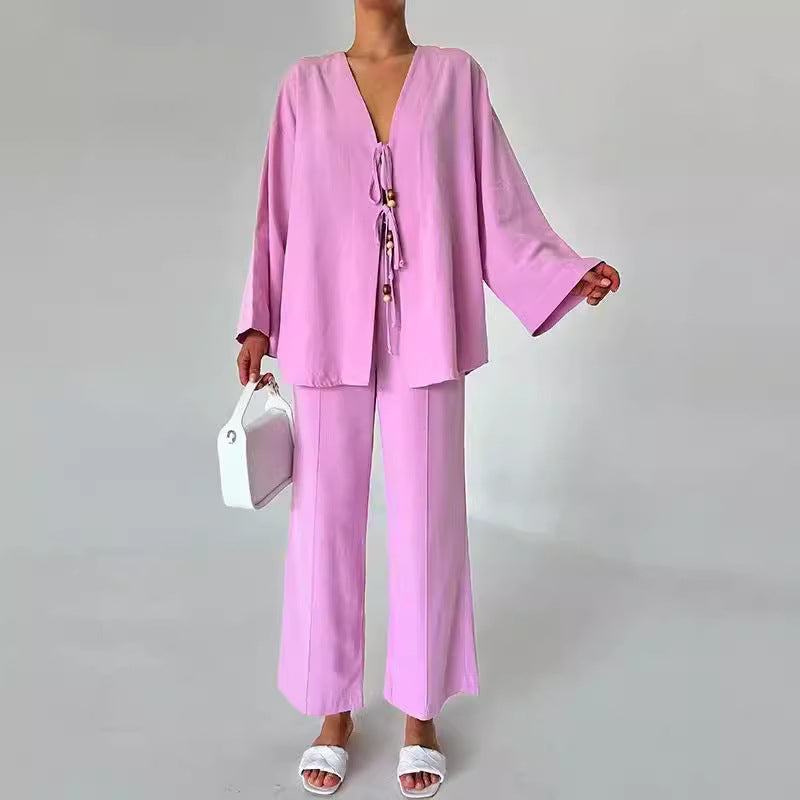 Casual Tweedelige Outfit Voor Vrouwen