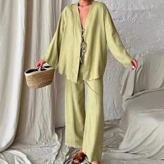 Casual Tweedelige Outfit Voor Vrouwen