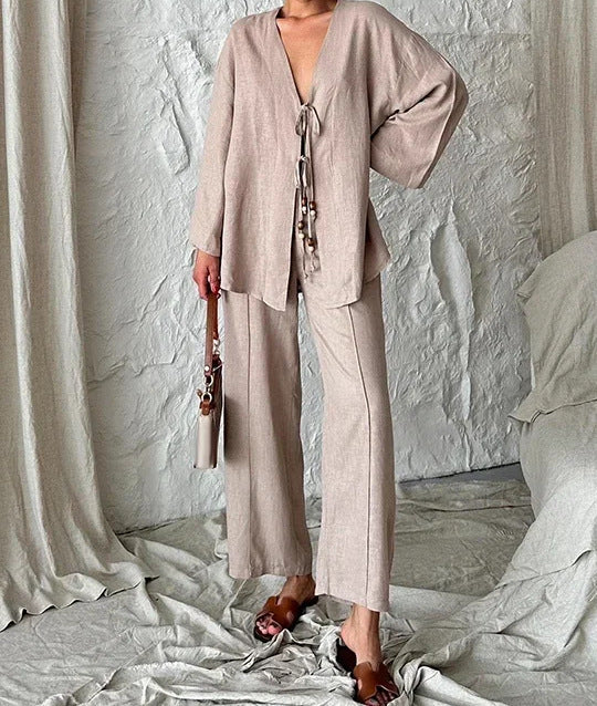 Casual Tweedelige Outfit Voor Vrouwen