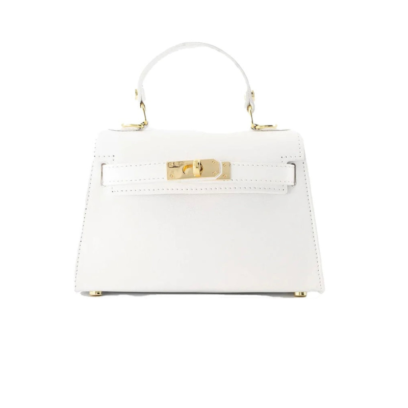 Dames Handtas – Luxe Witte Tas van Leer voor Elke Gelegenheid