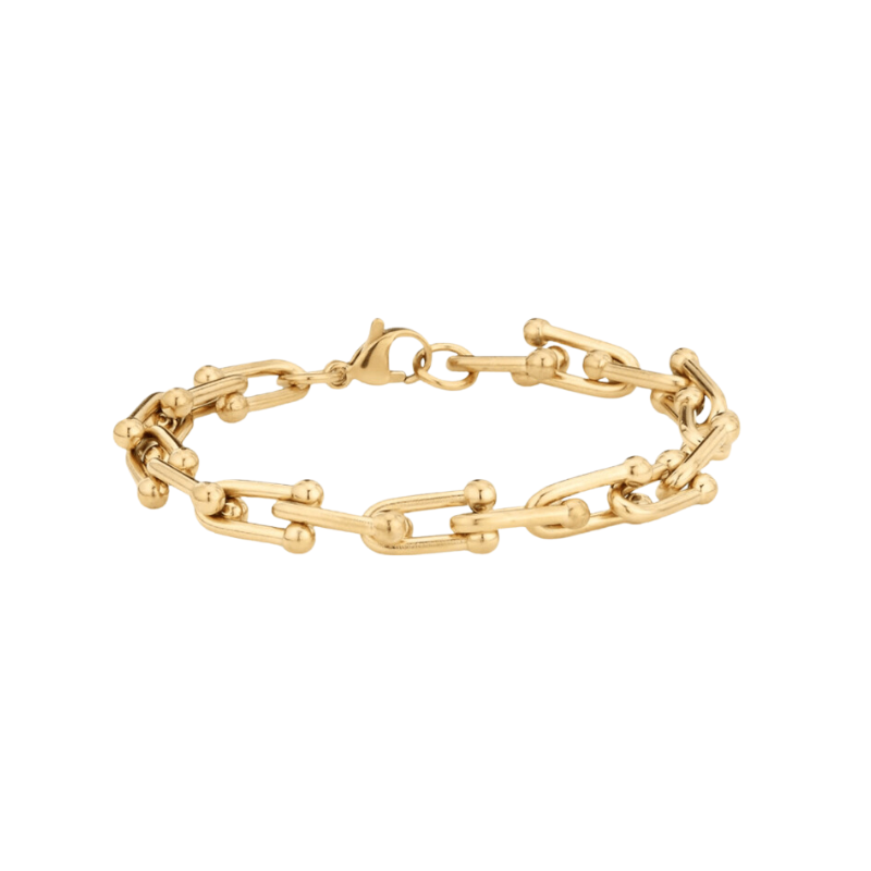 Diana Luxe Armband – Elegant 14K Verguld Roestvrijstalen Armband voor Tijdloze Luxe en Duurzaamheid