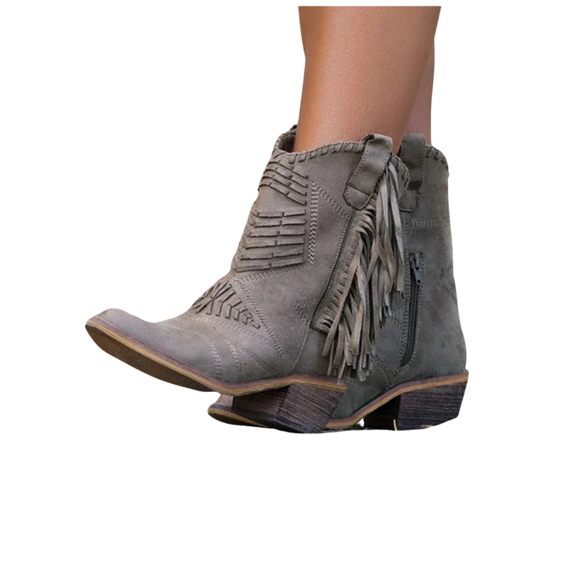 Lena Western Cowgirl Fransenstiefels: Stijlvol en Comfortabel voor Elke Gelegenheid!