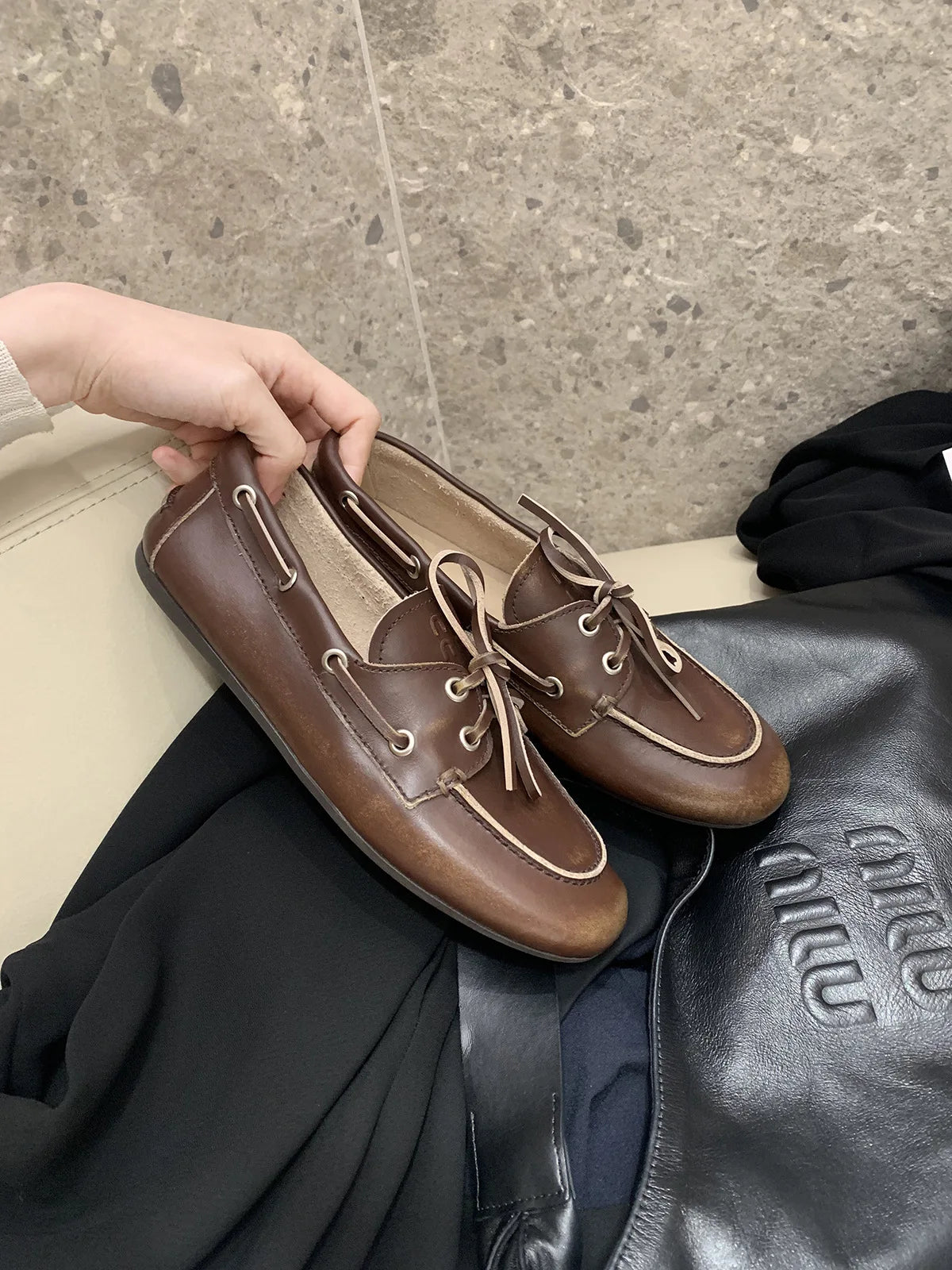 Comfortabele Leren Schoenen