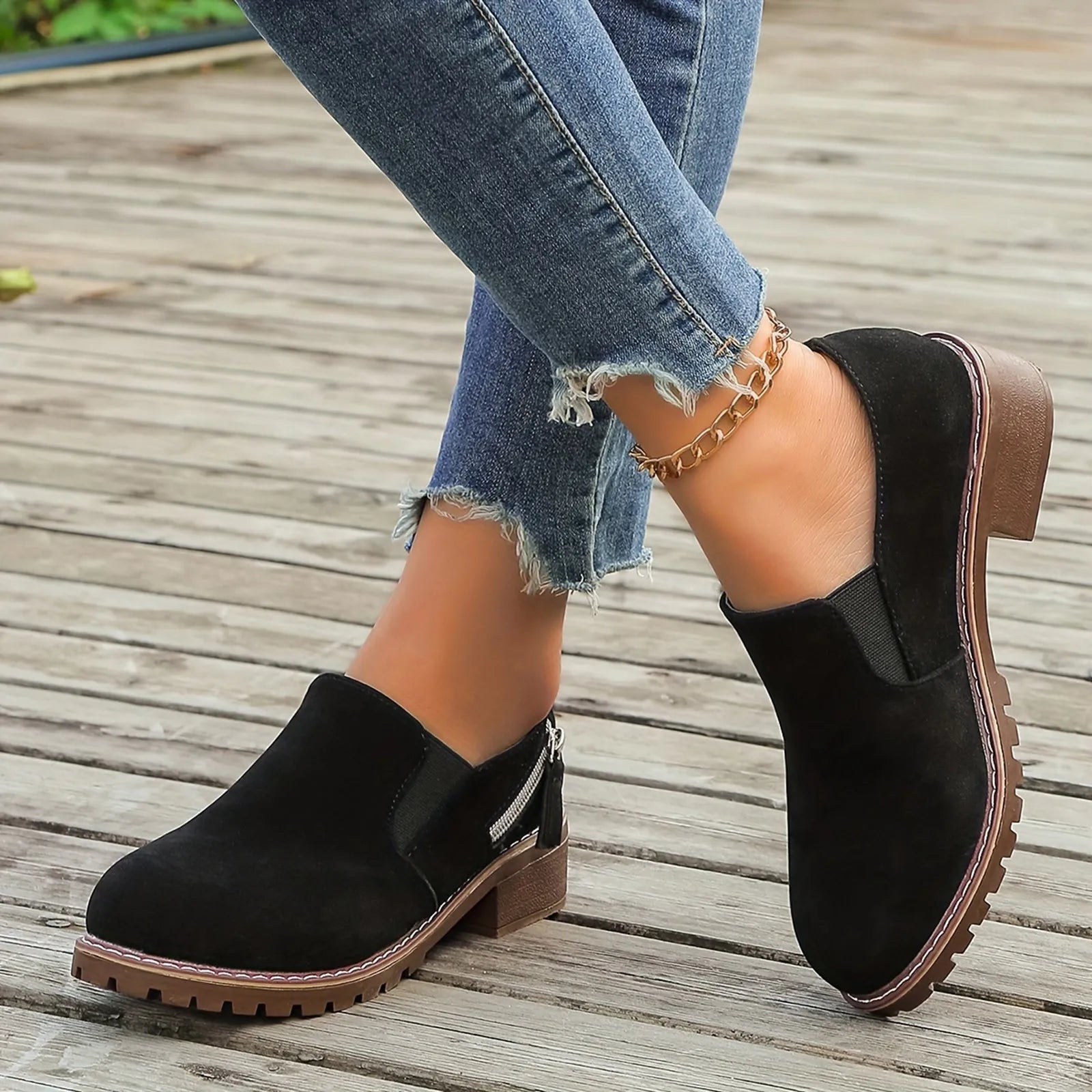 Modieuze Een Voet Buiten Botas