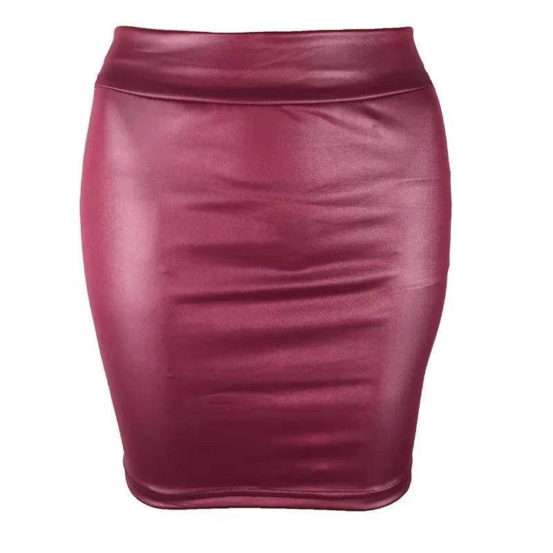 Mini Rok Met Hoge Taille