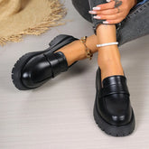 Leren Schoenen Britse Stijl