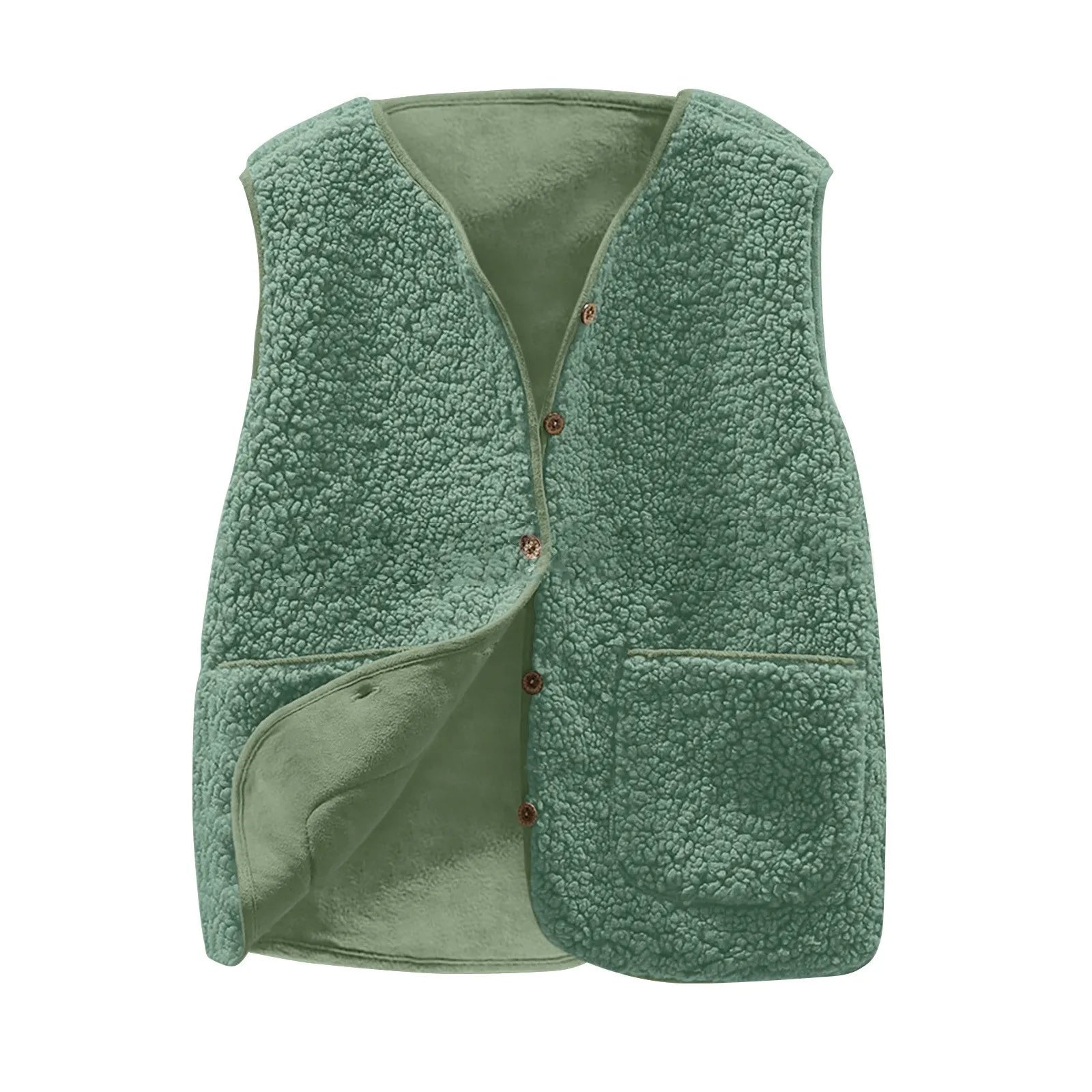 Dames Fleece Vest Casual