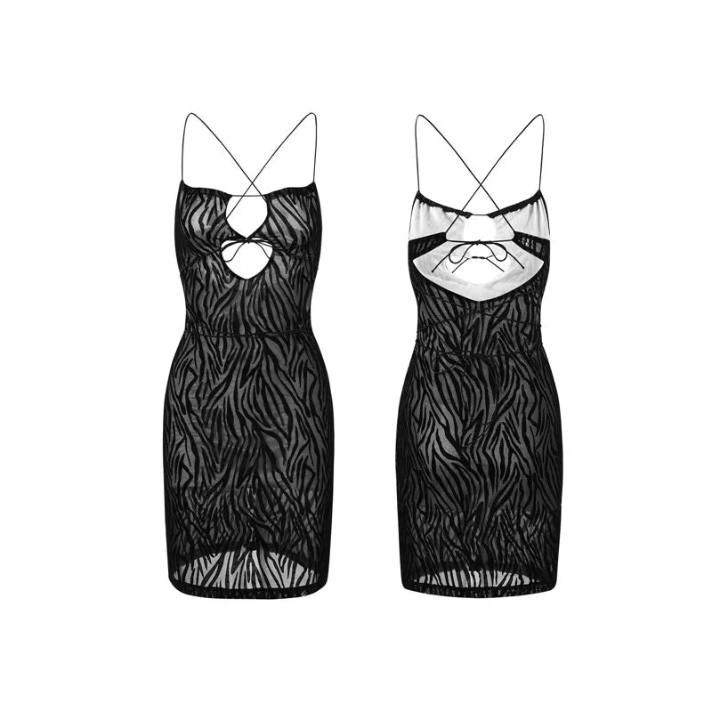 Vrouwelijke Sling Mini Dress