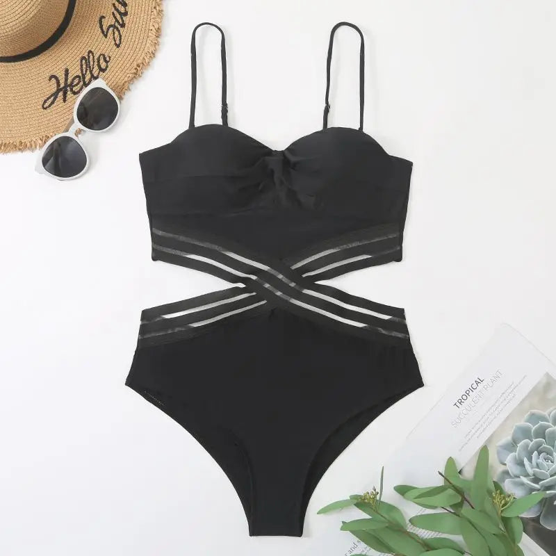Push Up Monokini Zwempak