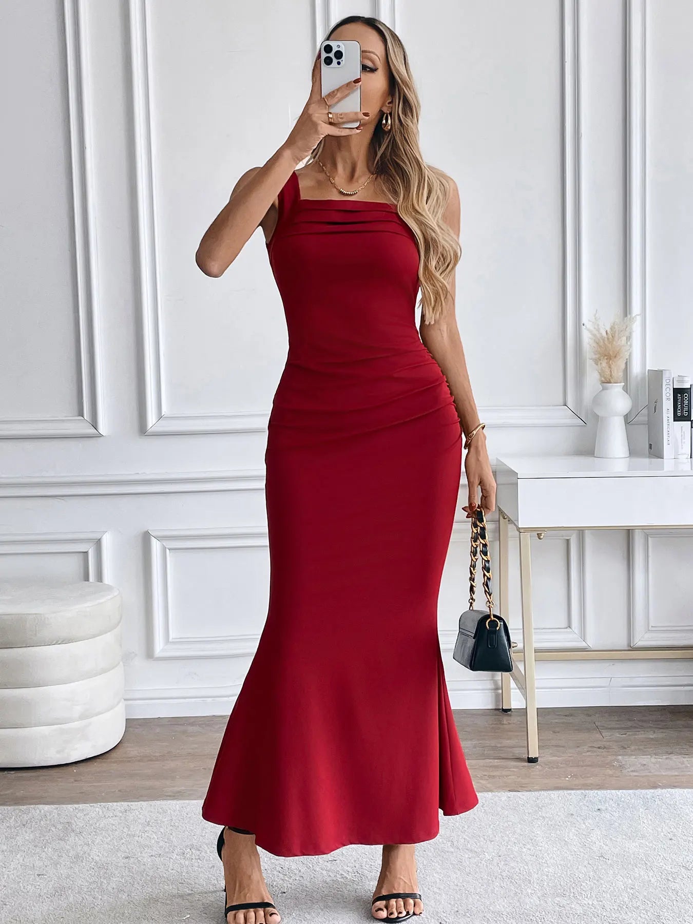 Comfortabele Elegante Maxi Jurk