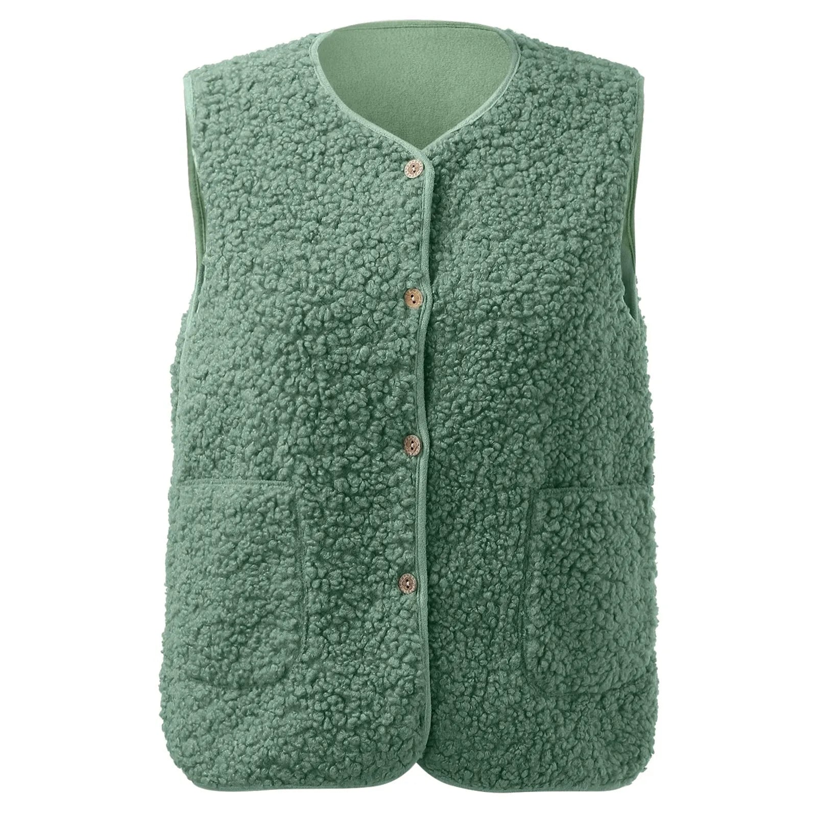 Dames Fleece Vest Casual
