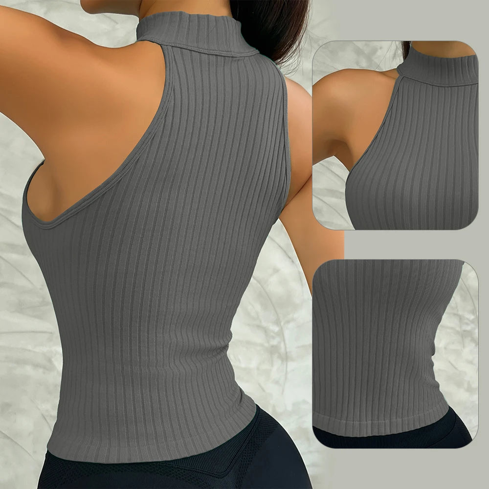 Yoga Fitness Naadloze Top