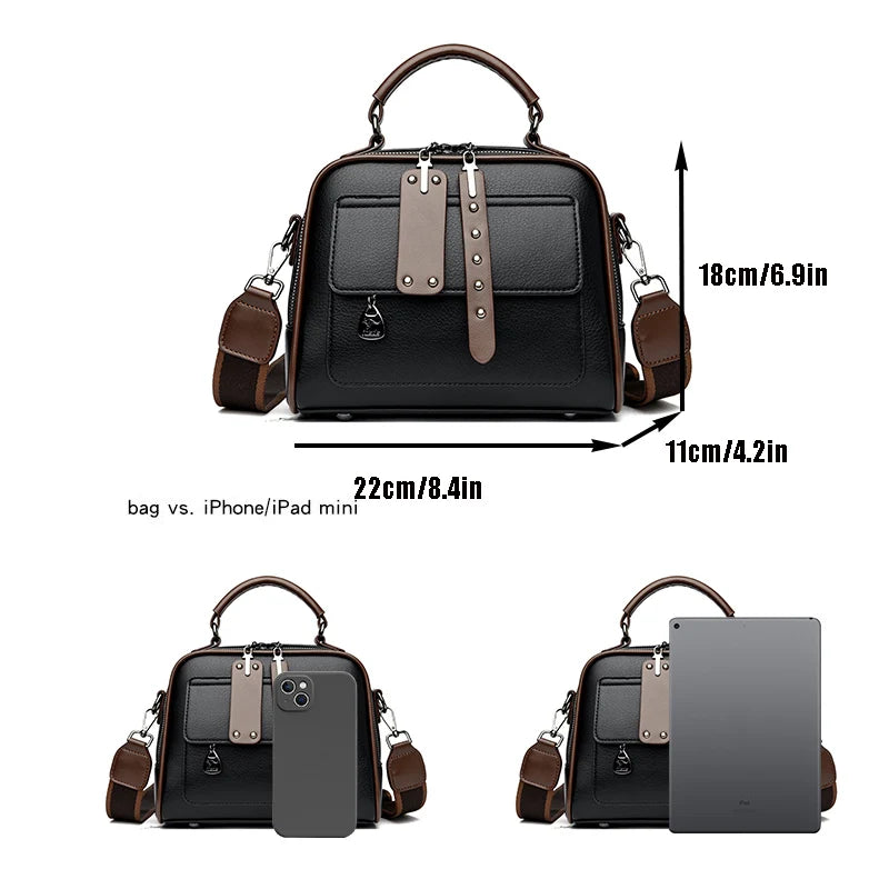 Luxe Zwarte Shopper Tas