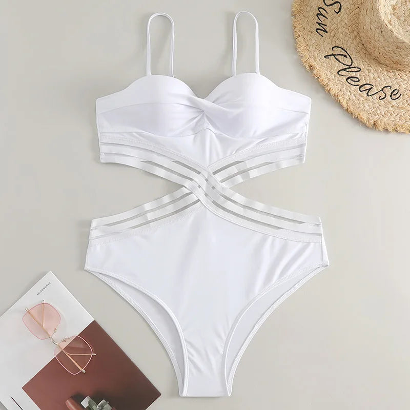 Push Up Monokini Zwempak