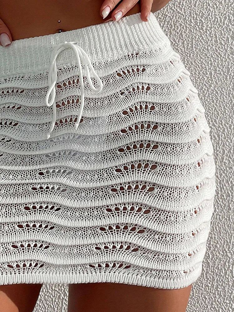 Elegante Strand Mini Rok