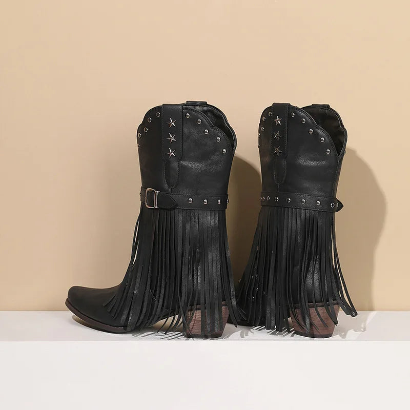 Vintage Western Cowboy Laarzen