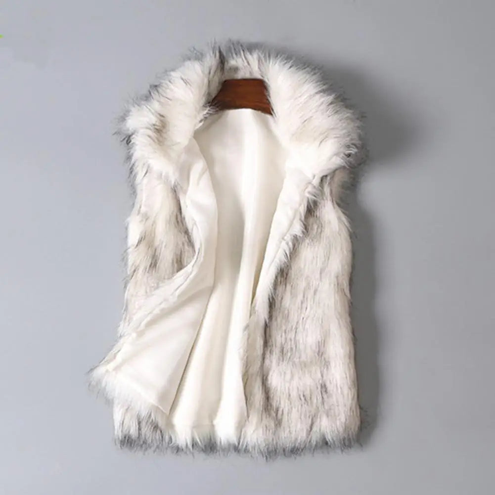 Dames Faux Fur Vest