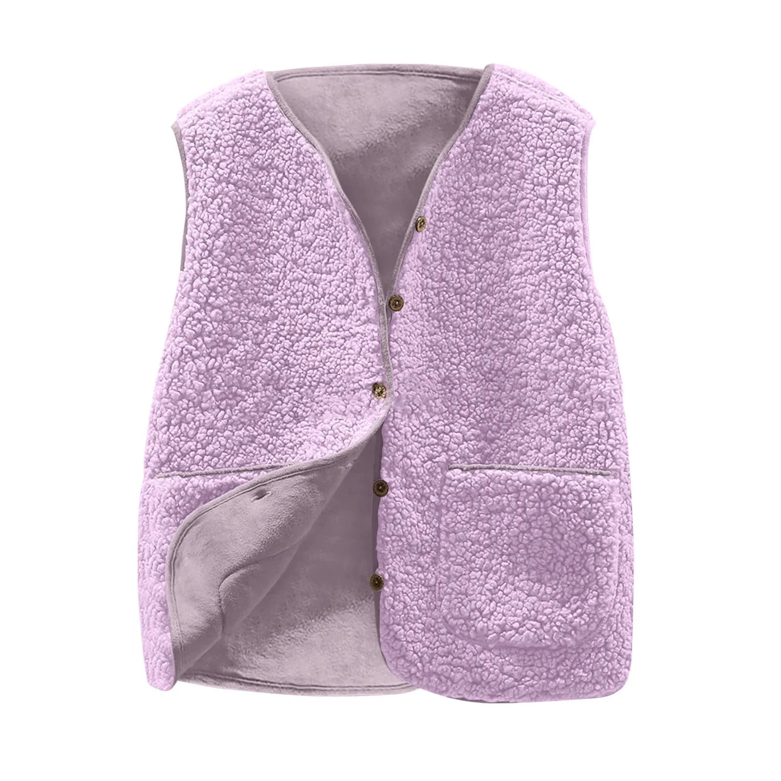 Dames Fleece Vest Casual