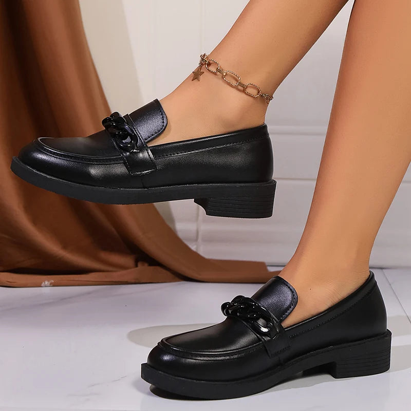 Lucyever Loafers Met Keten