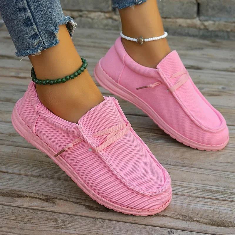 Dames Ademend Platform Sneakers