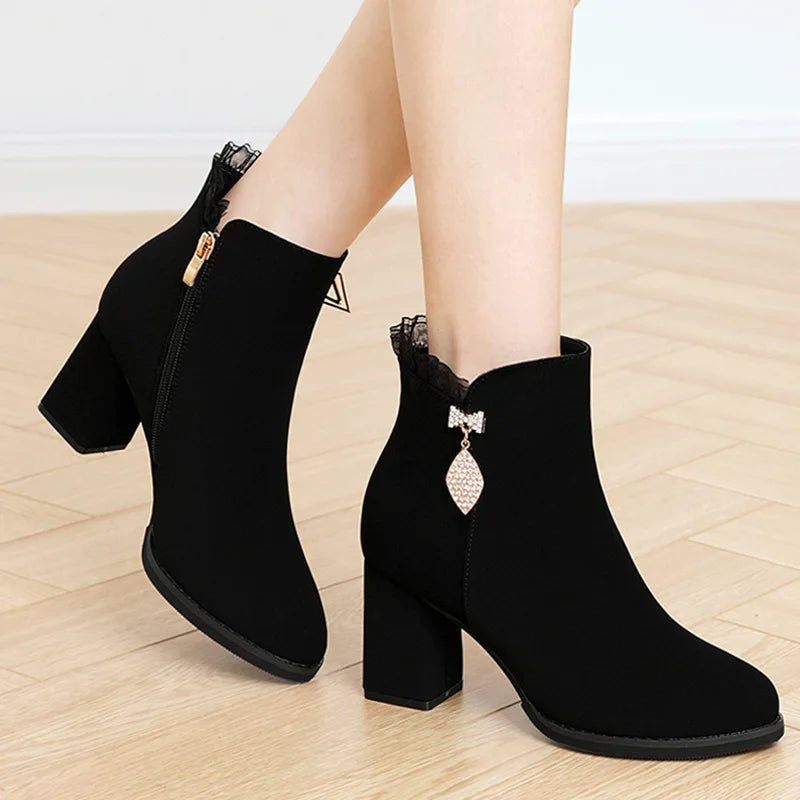 Comfortabele Chelsea Boots Velvet