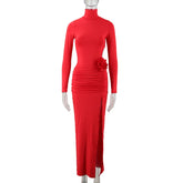 Sexy High-Neck Party Jurk