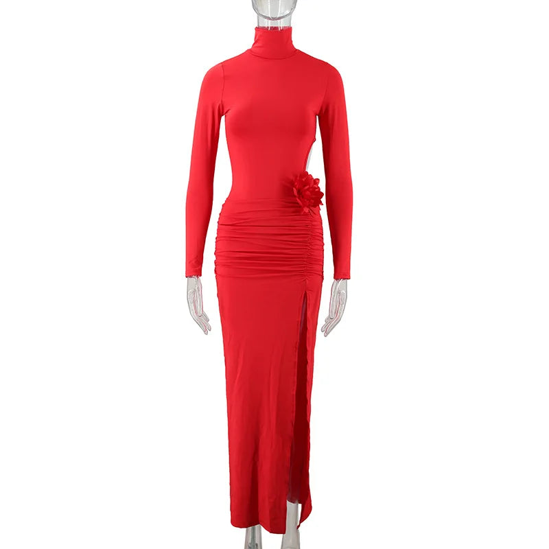 Sexy High-Neck Party Jurk