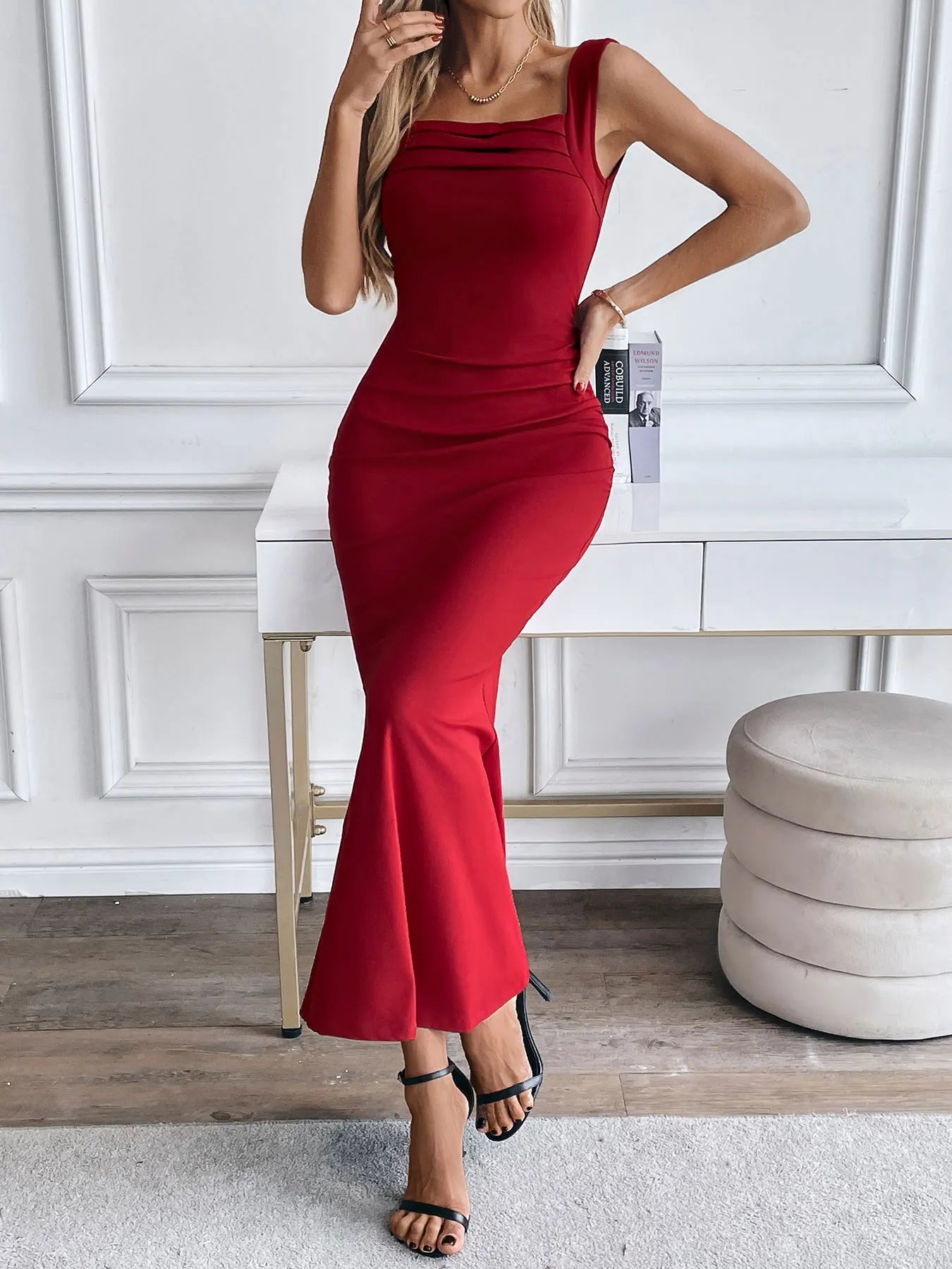 Comfortabele Elegante Maxi Jurk