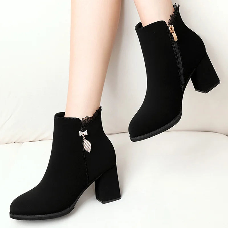 Comfortabele Chelsea Boots Velvet