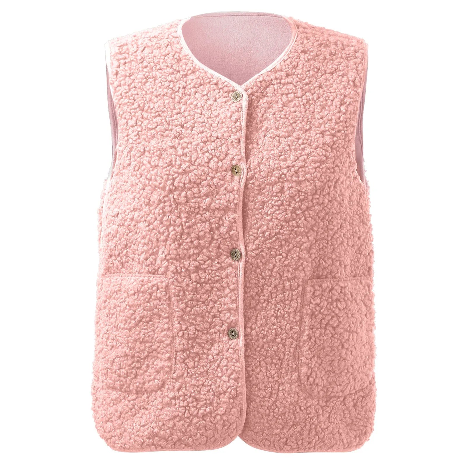 Dames Fleece Vest Casual