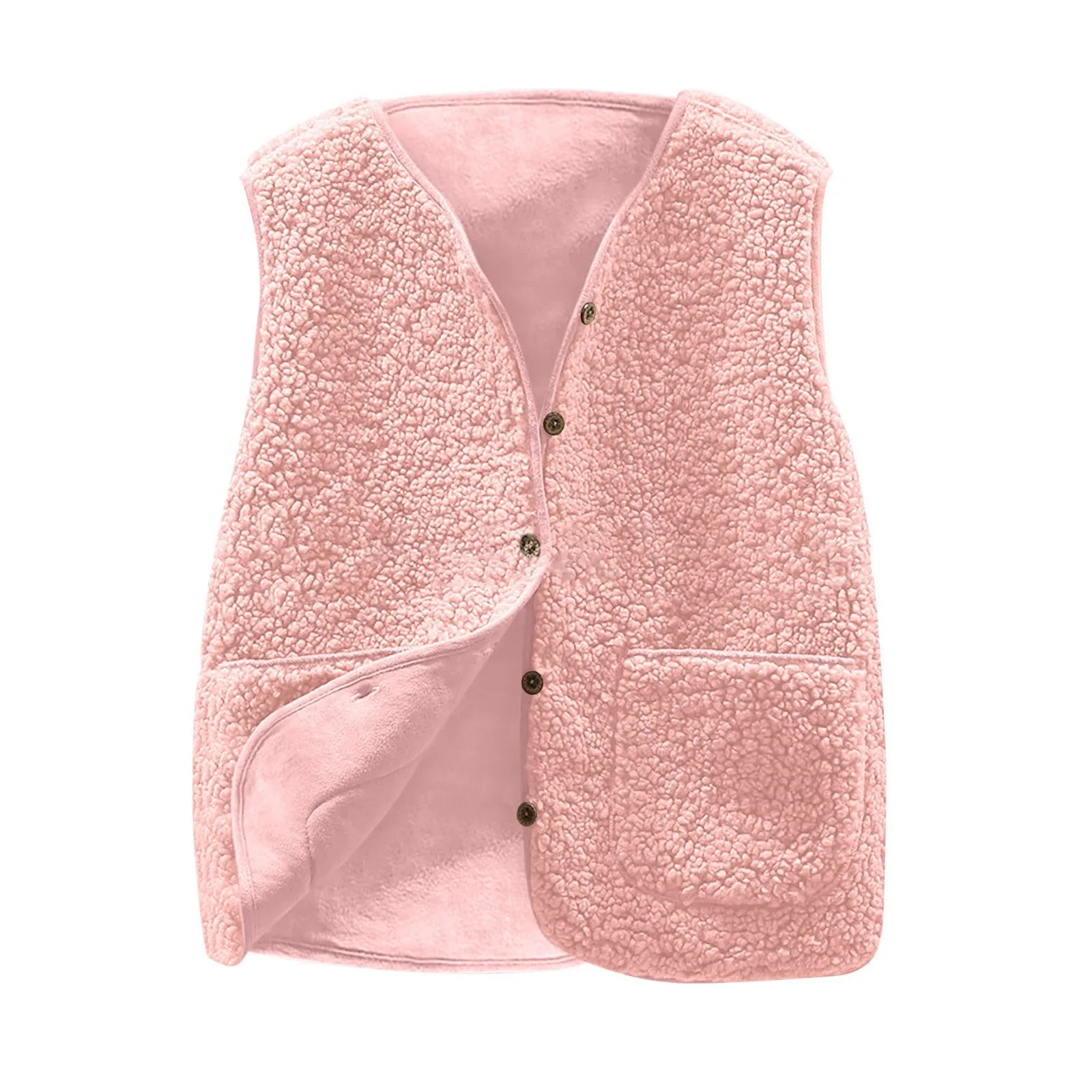 Dames Fleece Vest Casual