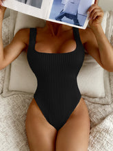 Dames Effen Monokini Zwempak