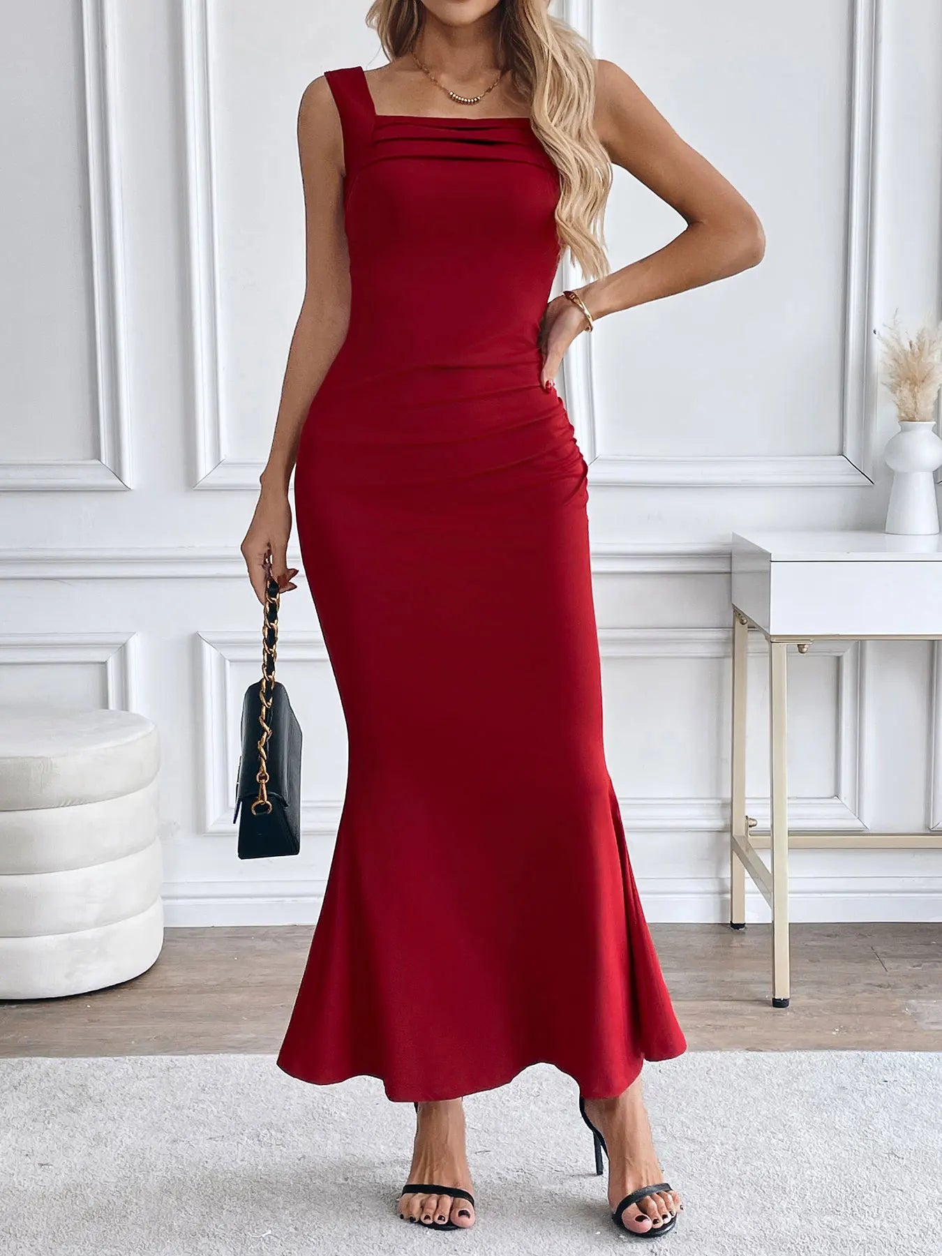 Comfortabele Elegante Maxi Jurk