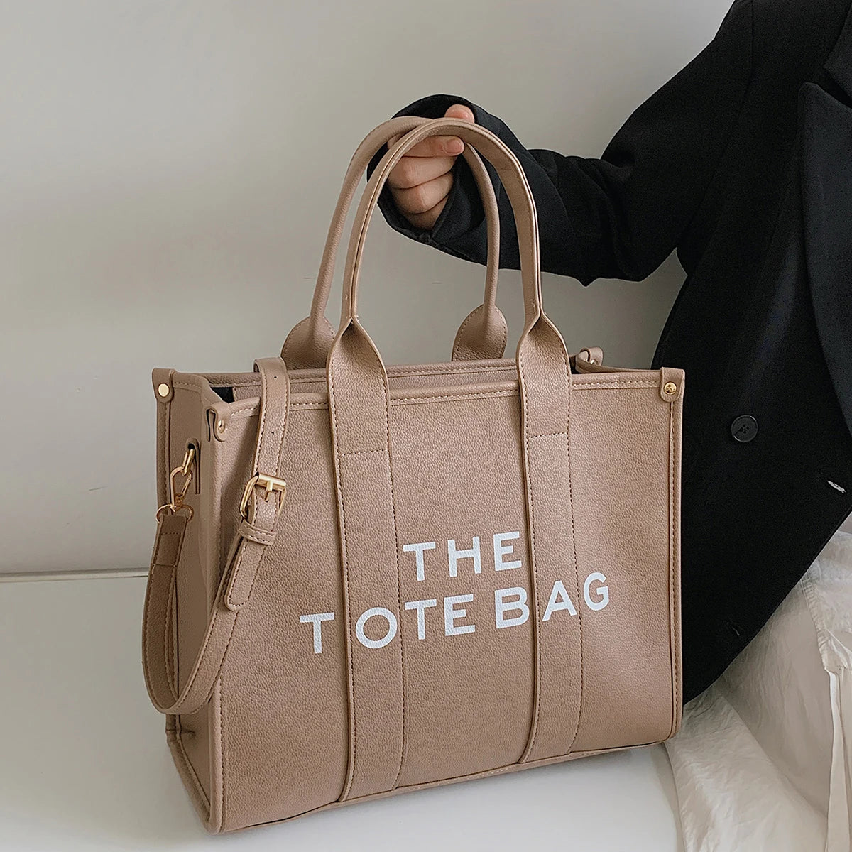 Luxe Designer Shopper Tas
