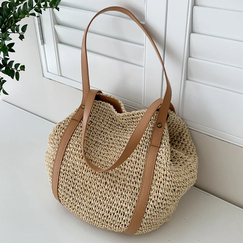Boho Stro Schoudertas