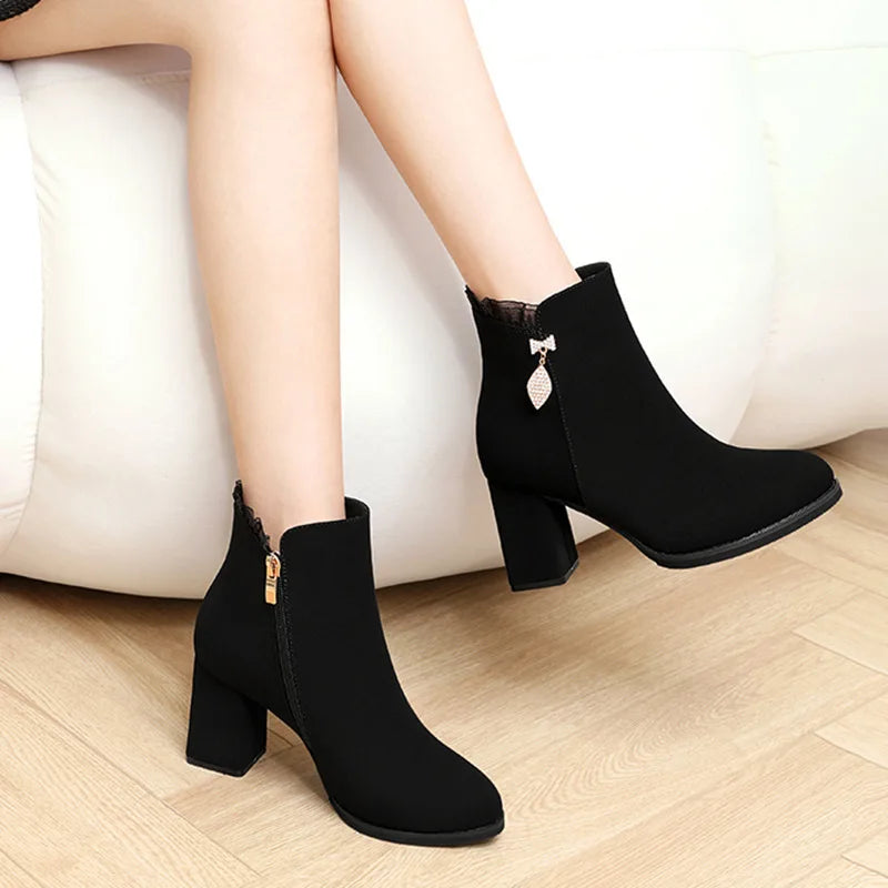 Comfortabele Chelsea Boots Velvet